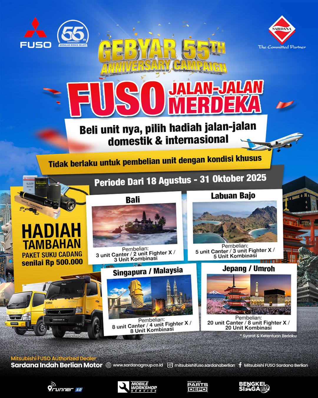 Promo dan Harga Mitsubishi Fuso Medan, Promo dan Harga Canter Medan, Promo dan Harga Fighter X Medan, Harga Dump truck Medan, Promo dan Harga Mitsubishi Fuso Sumut.